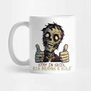 Self-serving zombie. Mug